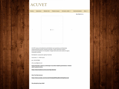 acuvet.fi snapshot