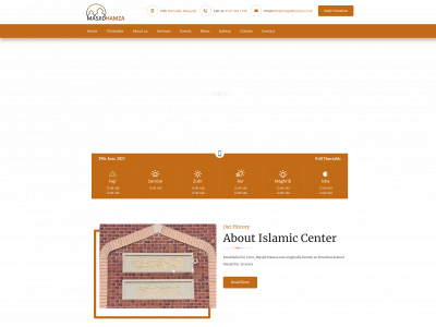 hamzamasjid.co.uk snapshot