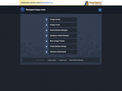 tempecrispy.com snapshot