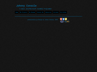 johnnyconsole.net snapshot