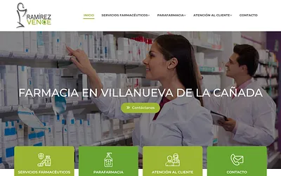 farmaciaramirezvence.es snapshot