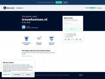 trouwkoetsen.nl snapshot