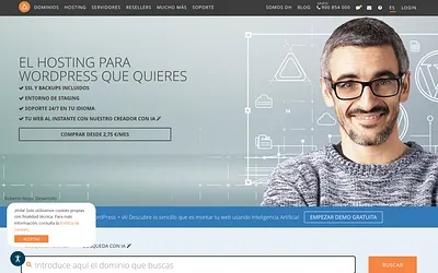 dinahosting.com snapshot