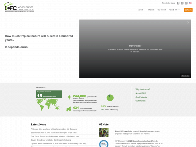 icfcanada.org snapshot