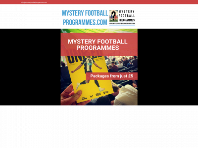mysteryfootballprogrammes.com snapshot
