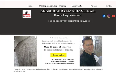 adamhandyman.co.uk snapshot