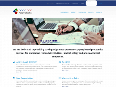 poochonscientific.com snapshot