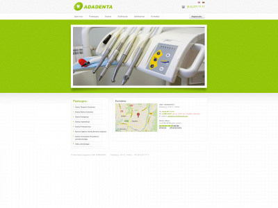 adadenta.lt snapshot