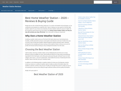 weatherstationexpert.com snapshot