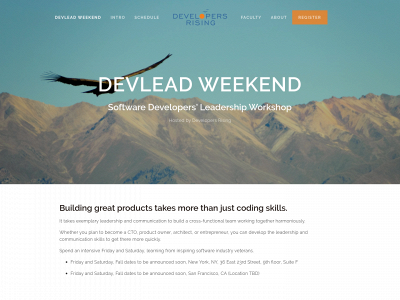 devleadweekend.com snapshot