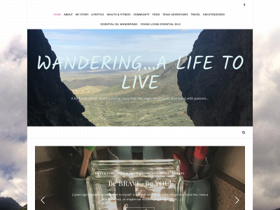 wanderingalifetolive.com snapshot