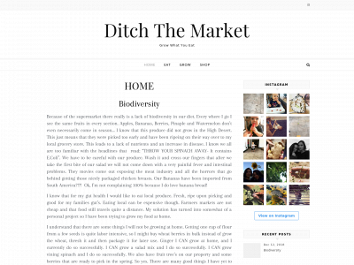 ditchthemarket.com snapshot