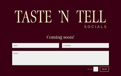 tastentellsocials.com snapshot