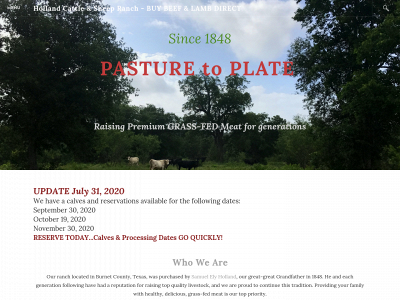 hollandcattle.weebly.com snapshot