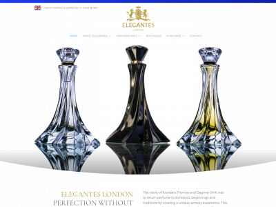 elegantes.co.uk snapshot