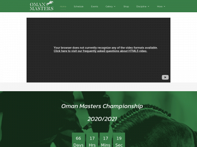 omanmasters.com snapshot