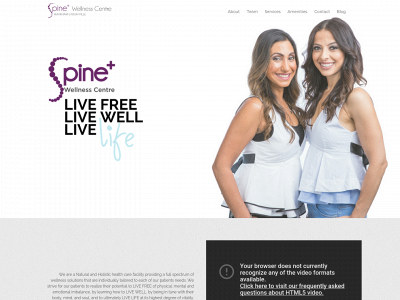spine-plus.com snapshot