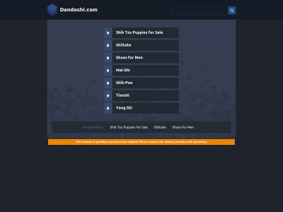 dandoshi.com snapshot