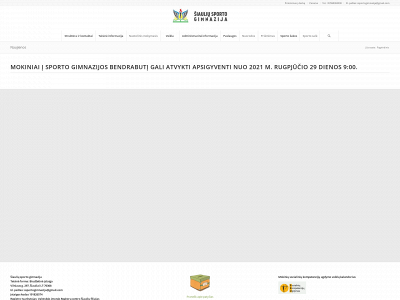 sportogimnazija.lt snapshot