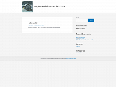 thepineneedlebarncandleco.com snapshot