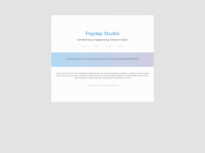 payday.studio snapshot