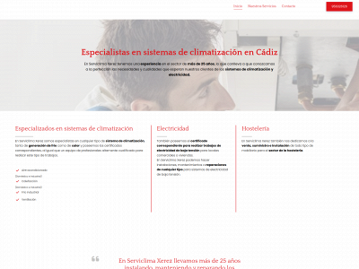 www.serviclimaxerez.es snapshot