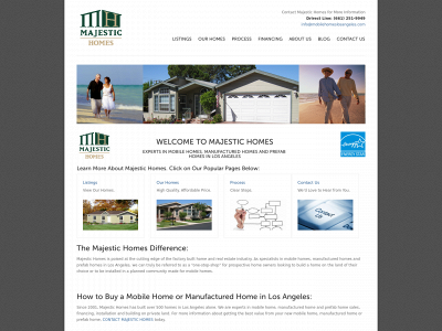 mobilehomeslosangeles.com snapshot