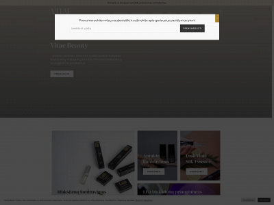 vitaebeauty.com snapshot