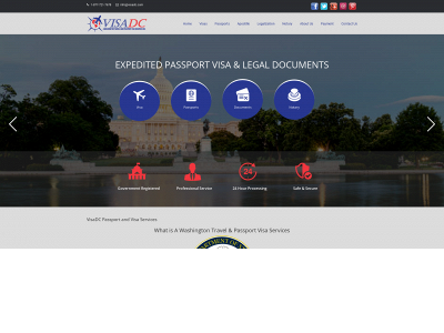 visadc.com snapshot