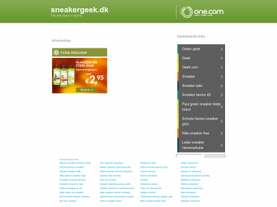 sneakergeek.dk snapshot