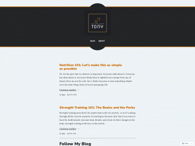 liftingwithtony.com snapshot