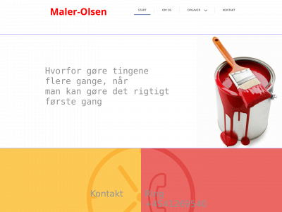 maler-olsen.dk snapshot