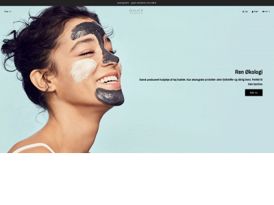 bauerskincare.dk snapshot
