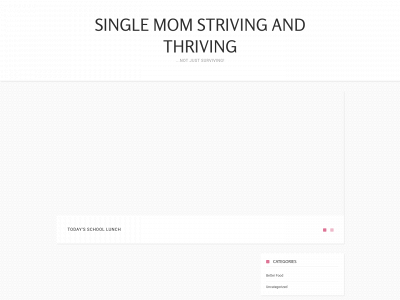 singlemomstrivingandthriving.com snapshot
