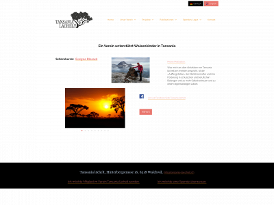 tansania-laechelt.ch snapshot