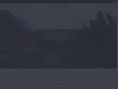 tigerbearindustries.com snapshot