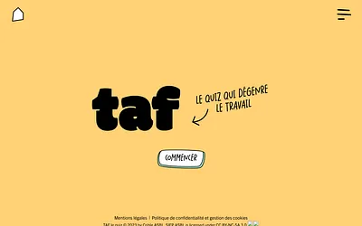 tafquiz.be snapshot