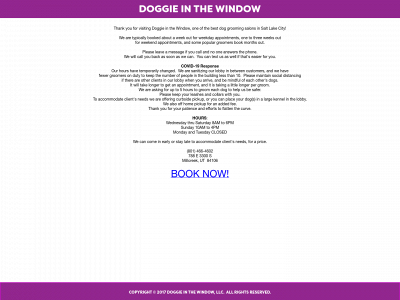 doggieinthewindowslc.com snapshot