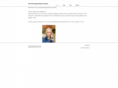 privatpasningsordning-hornslet.dk snapshot