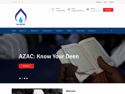 az-zaitouna.org snapshot