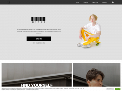 mincoapparel.com snapshot
