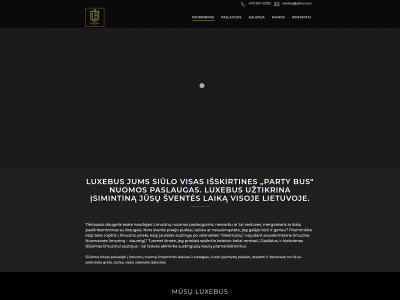 luxebus.lt snapshot