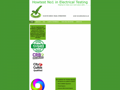 howtest.co.uk snapshot