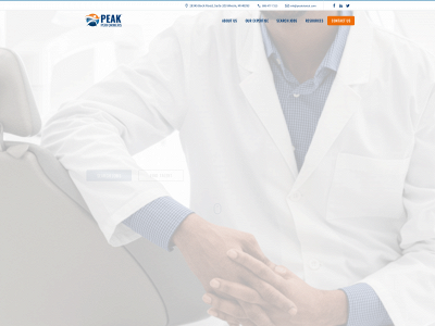 peakdental.com snapshot