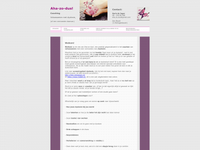 aha-zo-dus.nl snapshot