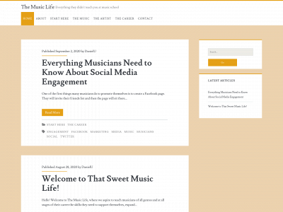 themusiclife.net snapshot