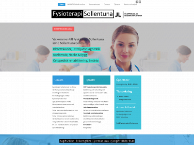 fysioterapisollentuna.se snapshot