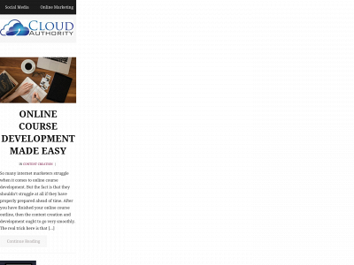 cloudauthority.org snapshot