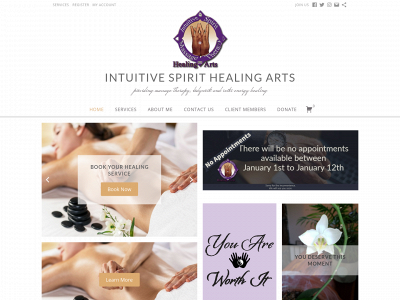 ishealingarts.com snapshot