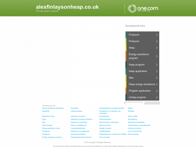 alexfinlaysonheap.co.uk snapshot